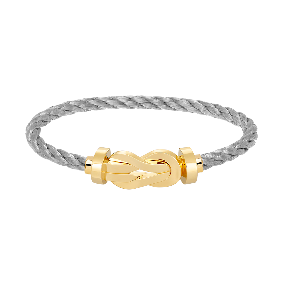 [AuraEcho Jewelry]CHANCE LARGE 8 FIGURE BUCKLE NO DIAMOND BRACELET GOLD