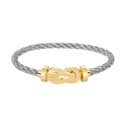 [AuraEcho Jewelry]CHANCE LARGE 8 FIGURE BUCKLE NO DIAMOND BRACELET GOLD