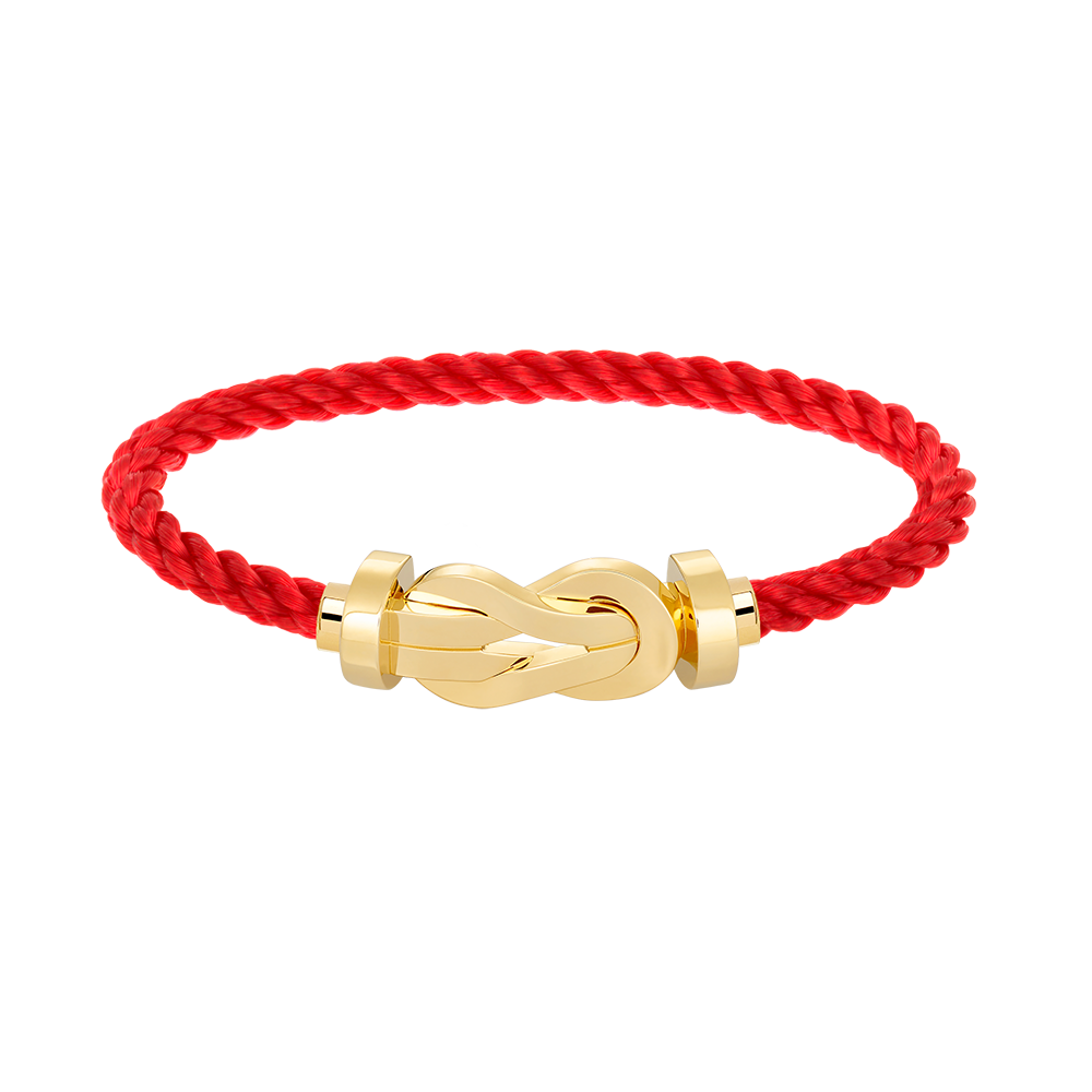 [AuraEcho Jewelry]CHANCE LARGE 8 FIGURE BUCKLE NO DIAMOND BRACELET GOLD