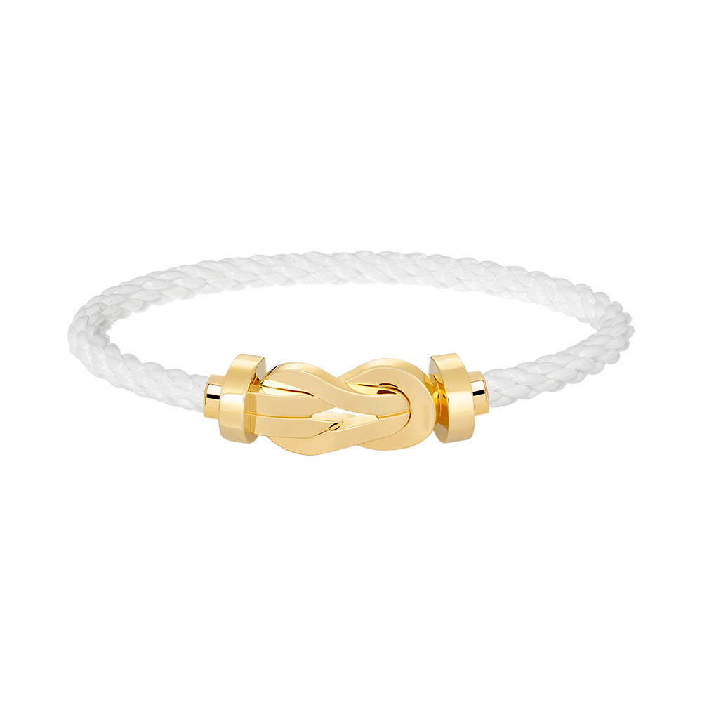 [AuraEcho Jewelry]CHANCE LARGE 8 FIGURE BUCKLE NO DIAMOND BRACELET GOLD