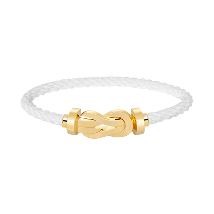 [AuraEcho Jewelry]CHANCE LARGE 8 FIGURE BUCKLE NO DIAMOND BRACELET GOLD