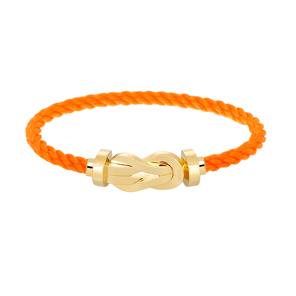 [AuraEcho Jewelry]CHANCE LARGE 8 FIGURE BUCKLE NO DIAMOND BRACELET GOLD