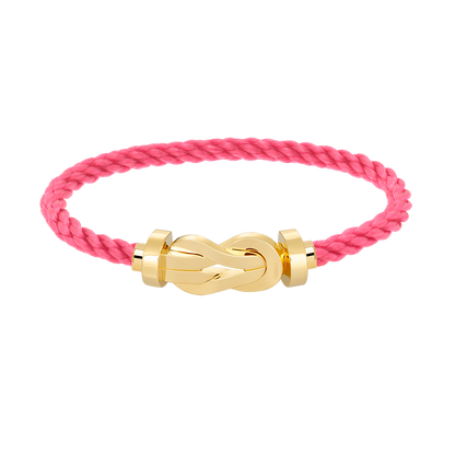 [AuraEcho Jewelry]CHANCE LARGE 8 FIGURE BUCKLE NO DIAMOND BRACELET GOLD