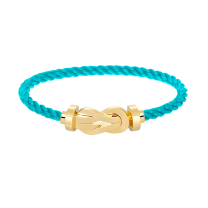 [AuraEcho Jewelry]CHANCE LARGE 8 FIGURE BUCKLE NO DIAMOND BRACELET GOLD