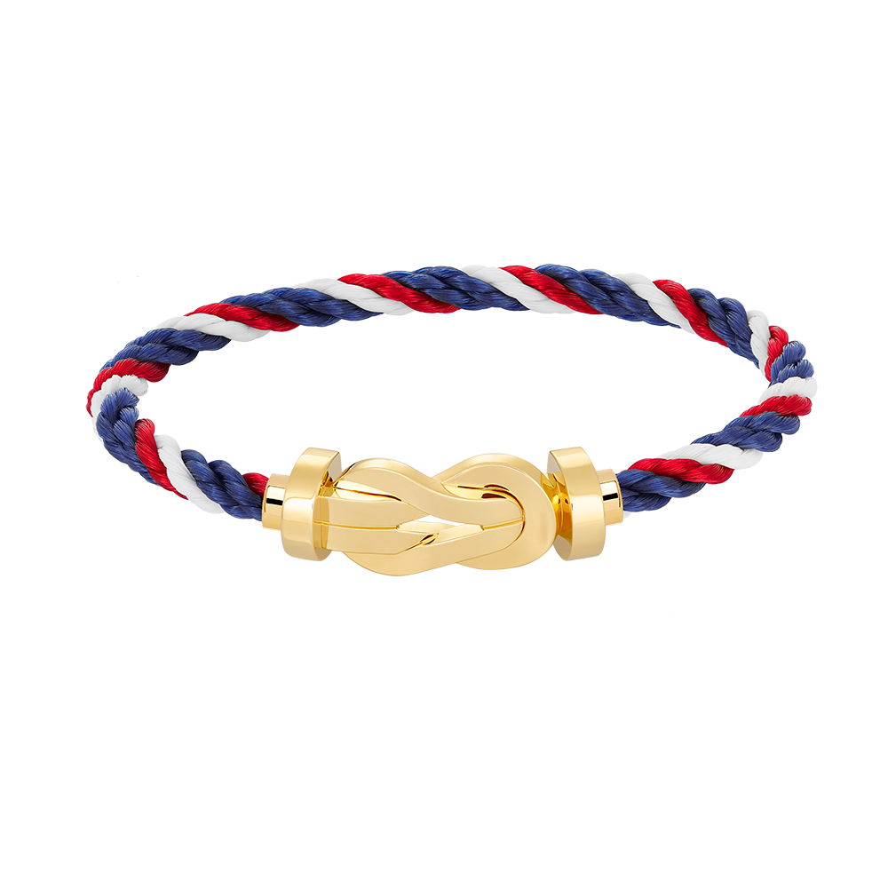 [AuraEcho Jewelry]CHANCE LARGE 8 FIGURE BUCKLE NO DIAMOND BRACELET GOLD