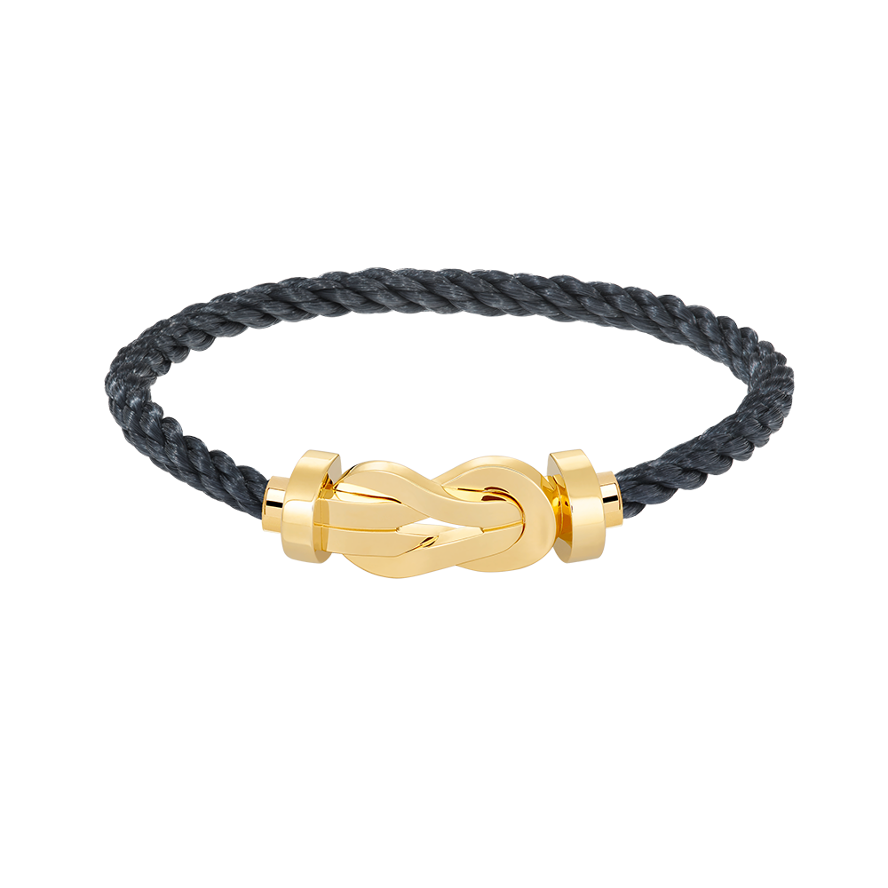 [AuraEcho Jewelry]CHANCE LARGE 8 FIGURE BUCKLE NO DIAMOND BRACELET GOLD