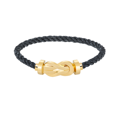 [AuraEcho Jewelry]CHANCE LARGE 8 FIGURE BUCKLE NO DIAMOND BRACELET GOLD