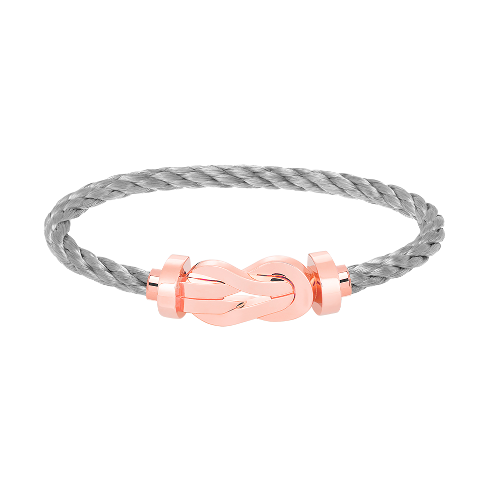 [AuraEcho Jewelry]CHANCE LARGE 8 FIGURE BUCKLE NO DIAMOND BRACELET ROSE GOLD