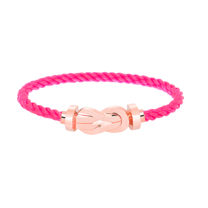 [AuraEcho Jewelry]CHANCE LARGE 8 FIGURE BUCKLE NO DIAMOND BRACELET ROSE GOLD