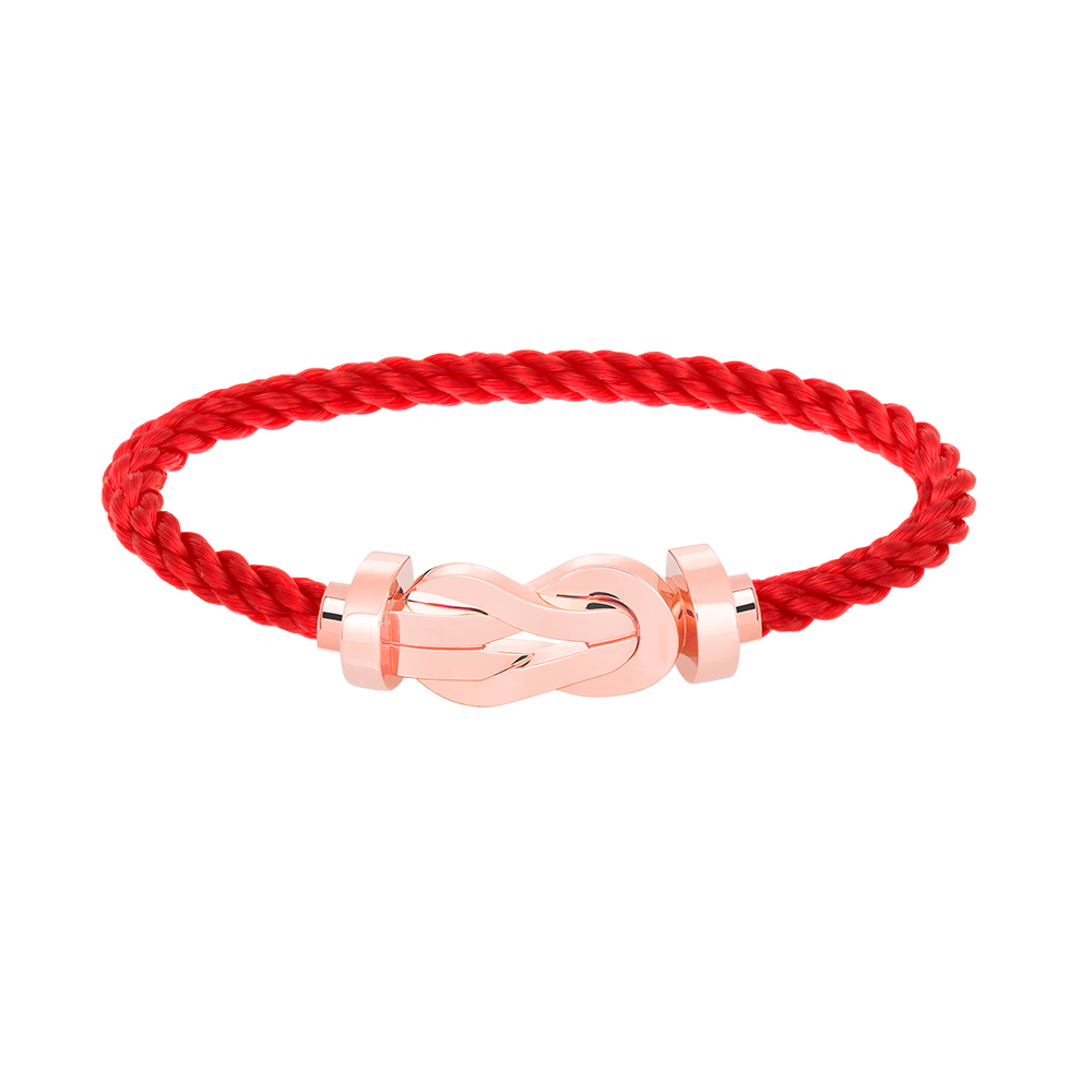 [AuraEcho Jewelry]CHANCE LARGE 8 FIGURE BUCKLE NO DIAMOND BRACELET ROSE GOLD
