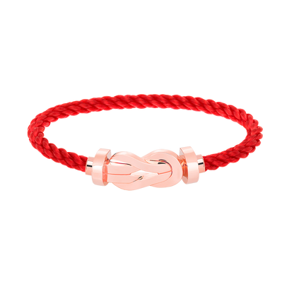 [AuraEcho Jewelry]CHANCE LARGE 8 FIGURE BUCKLE NO DIAMOND BRACELET ROSE GOLD