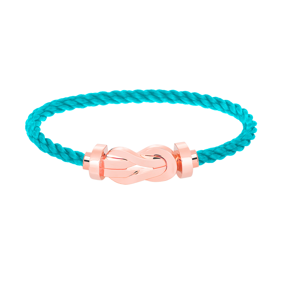 [AuraEcho Jewelry]CHANCE LARGE 8 FIGURE BUCKLE NO DIAMOND BRACELET ROSE GOLD