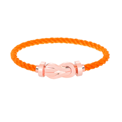 [AuraEcho Jewelry]CHANCE LARGE 8 FIGURE BUCKLE NO DIAMOND BRACELET ROSE GOLD