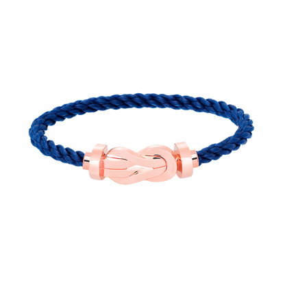 [AuraEcho Jewelry]CHANCE LARGE 8 FIGURE BUCKLE NO DIAMOND BRACELET ROSE GOLD