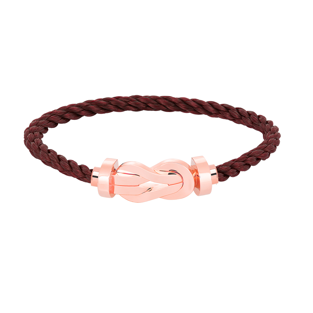 [AuraEcho Jewelry]CHANCE LARGE 8 FIGURE BUCKLE NO DIAMOND BRACELET ROSE GOLD