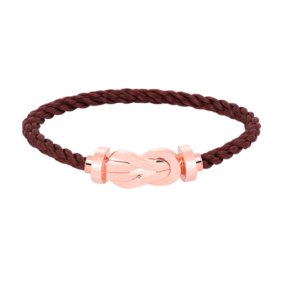 [AuraEcho Jewelry]CHANCE LARGE 8 FIGURE BUCKLE NO DIAMOND BRACELET ROSE GOLD