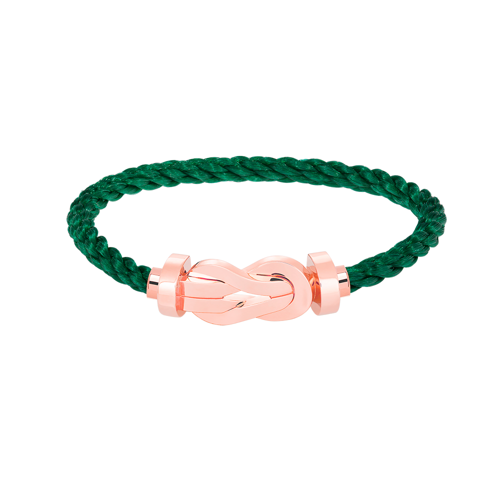 [AuraEcho Jewelry]CHANCE LARGE 8 FIGURE BUCKLE NO DIAMOND BRACELET ROSE GOLD