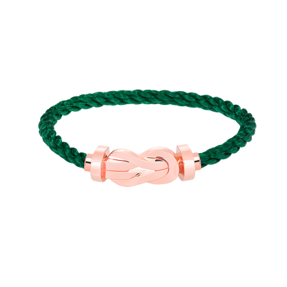 [AuraEcho Jewelry]CHANCE LARGE 8 FIGURE BUCKLE NO DIAMOND BRACELET ROSE GOLD
