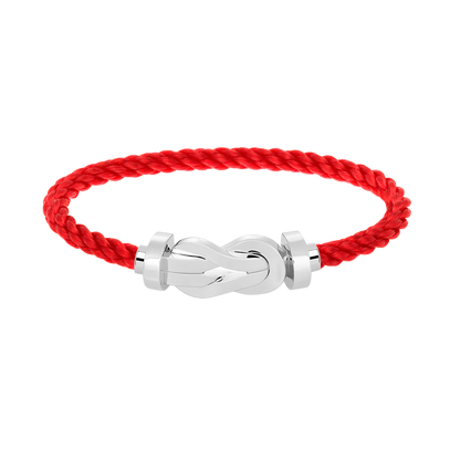 [AuraEcho Jewelry]CHANCE LARGE 8 FIGURE BUCKLE NO DIAMOND BRACELET SILVER