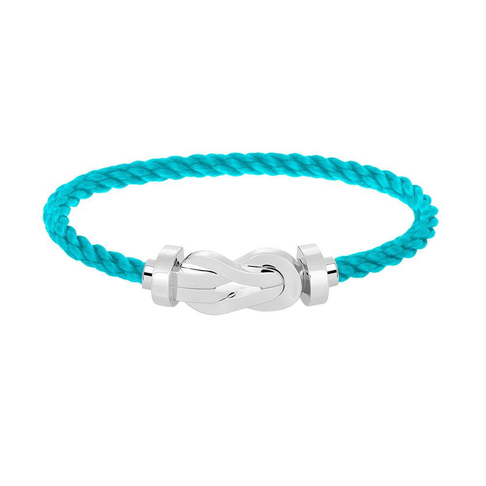 [AuraEcho Jewelry]CHANCE LARGE 8 FIGURE BUCKLE NO DIAMOND BRACELET SILVER