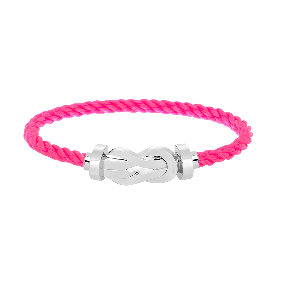 [AuraEcho Jewelry]CHANCE LARGE 8 FIGURE BUCKLE NO DIAMOND BRACELET SILVER
