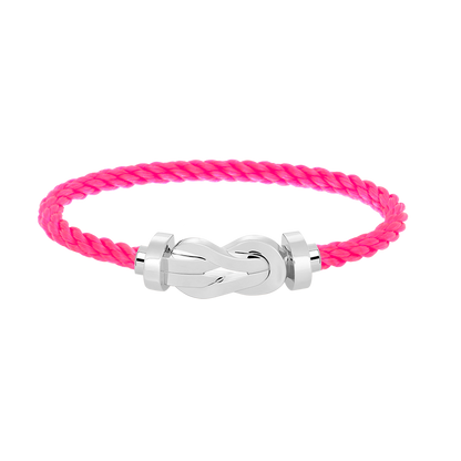 [AuraEcho Jewelry]CHANCE LARGE 8 FIGURE BUCKLE NO DIAMOND BRACELET SILVER