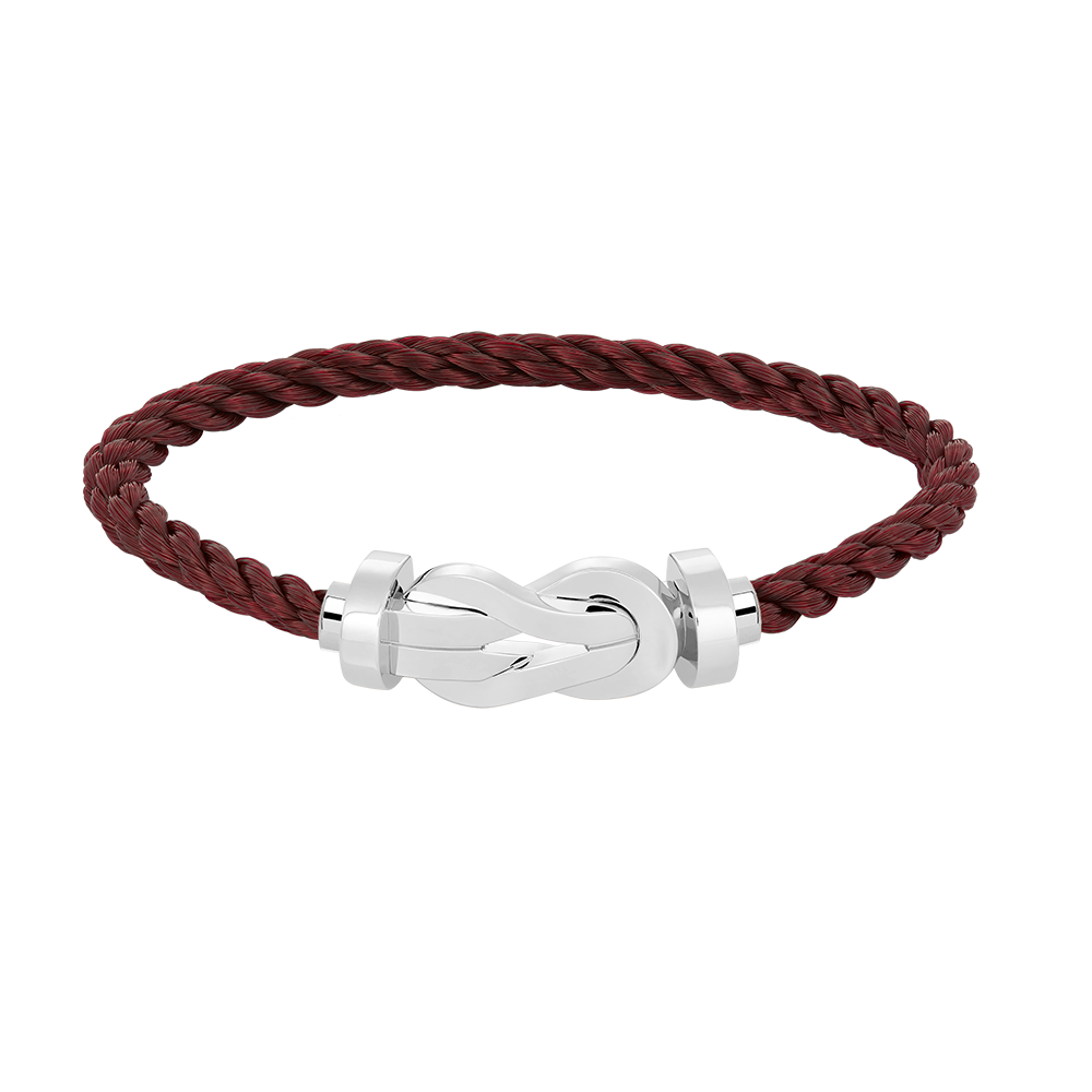 [AuraEcho Jewelry]CHANCE LARGE 8 FIGURE BUCKLE NO DIAMOND BRACELET SILVER