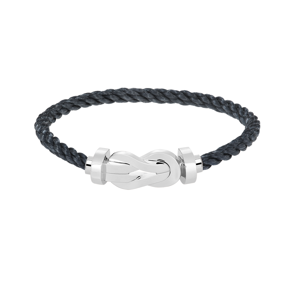 [AuraEcho Jewelry]CHANCE LARGE 8 FIGURE BUCKLE NO DIAMOND BRACELET SILVER