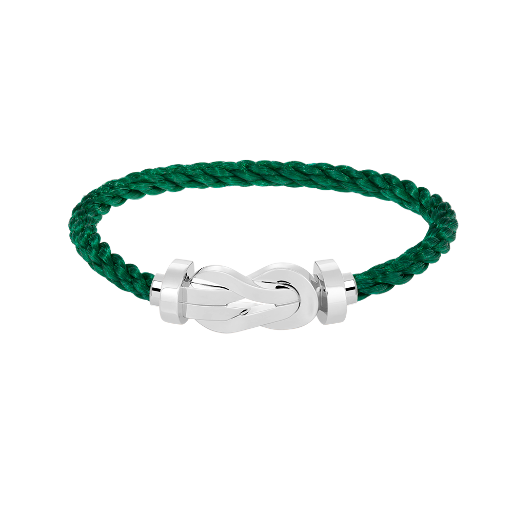 [AuraEcho Jewelry]CHANCE LARGE 8 FIGURE BUCKLE NO DIAMOND BRACELET SILVER