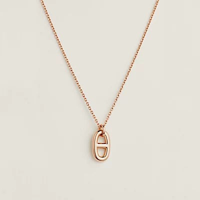 [AuraEcho Jewelry]HM PIG NOSE NECKLACE