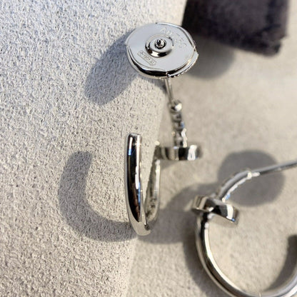 [AuraEcho Jewelry]JUSTE EARRINGS SILVER