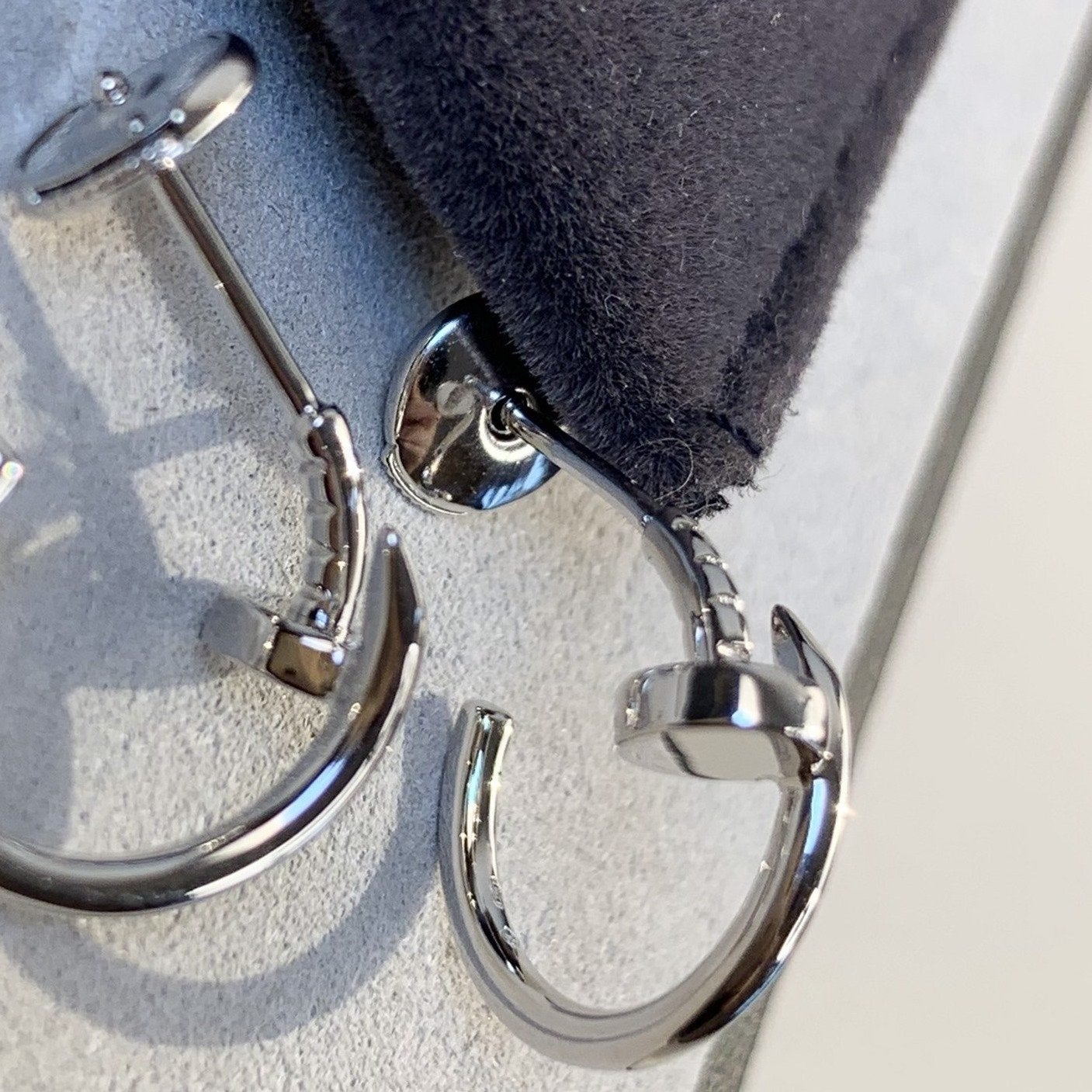 [AuraEcho Jewelry]JUSTE EARRINGS SILVER