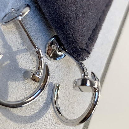 [AuraEcho Jewelry]JUSTE EARRINGS SILVER