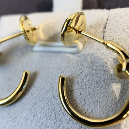 [AuraEcho Jewelry]JUSTE EARRINGS GOLD