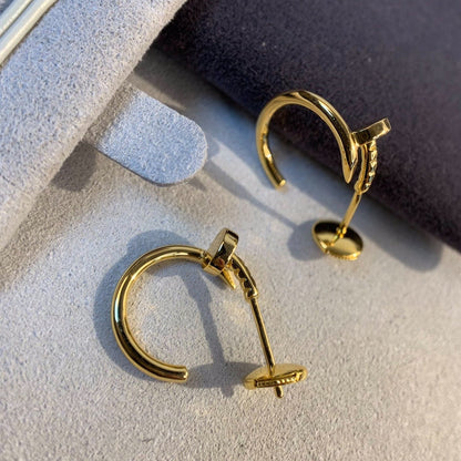 [AuraEcho Jewelry]JUSTE EARRINGS GOLD