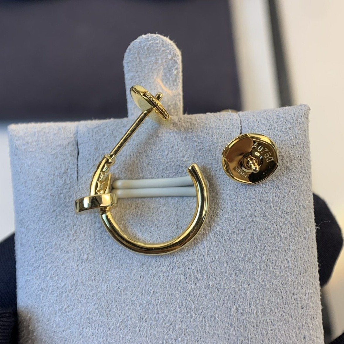 [AuraEcho Jewelry]JUSTE EARRINGS GOLD