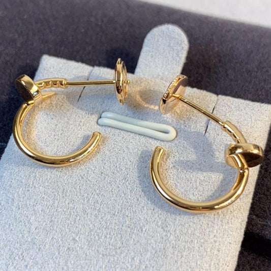 [AuraEcho Jewelry]JUSTE EARRINGS PINK GOLD
