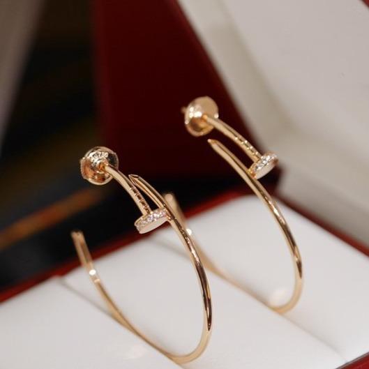 [AuraEcho Jewelry]JUSTE EARRINGS DIAMONDS 1.8MM