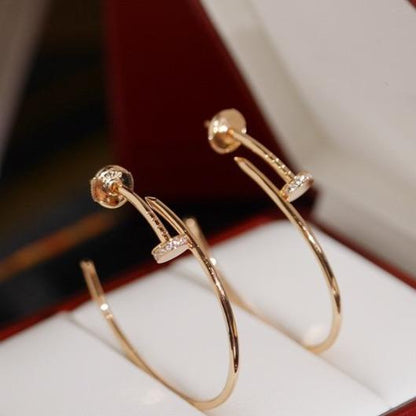 [AuraEcho Jewelry]JUSTE EARRINGS DIAMONDS 1.8MM