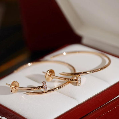 [AuraEcho Jewelry]JUSTE EARRINGS DIAMONDS 1.8MM
