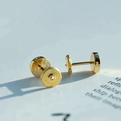 [AuraEcho Jewelry]LOVE EARRINGS GOLD 10MM
