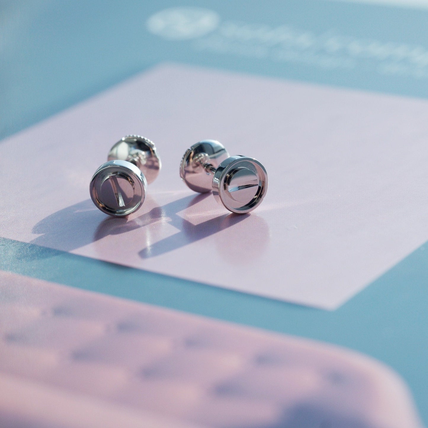 [AuraEcho Jewelry]LOVE EARRINGS SILVER 10MM