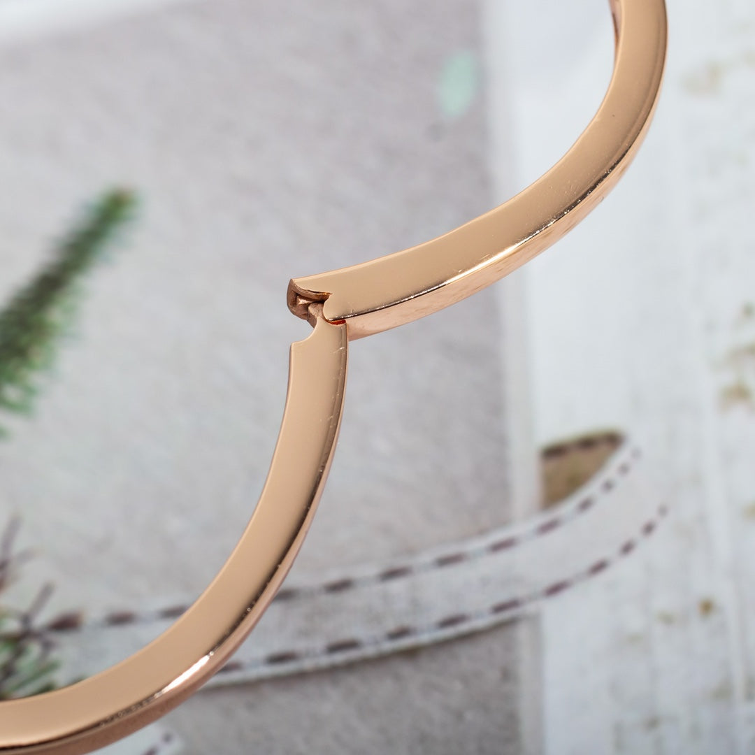 [AuraEcho Jewelry]DREAM BRACELET OPEN PINK GOLD MOP