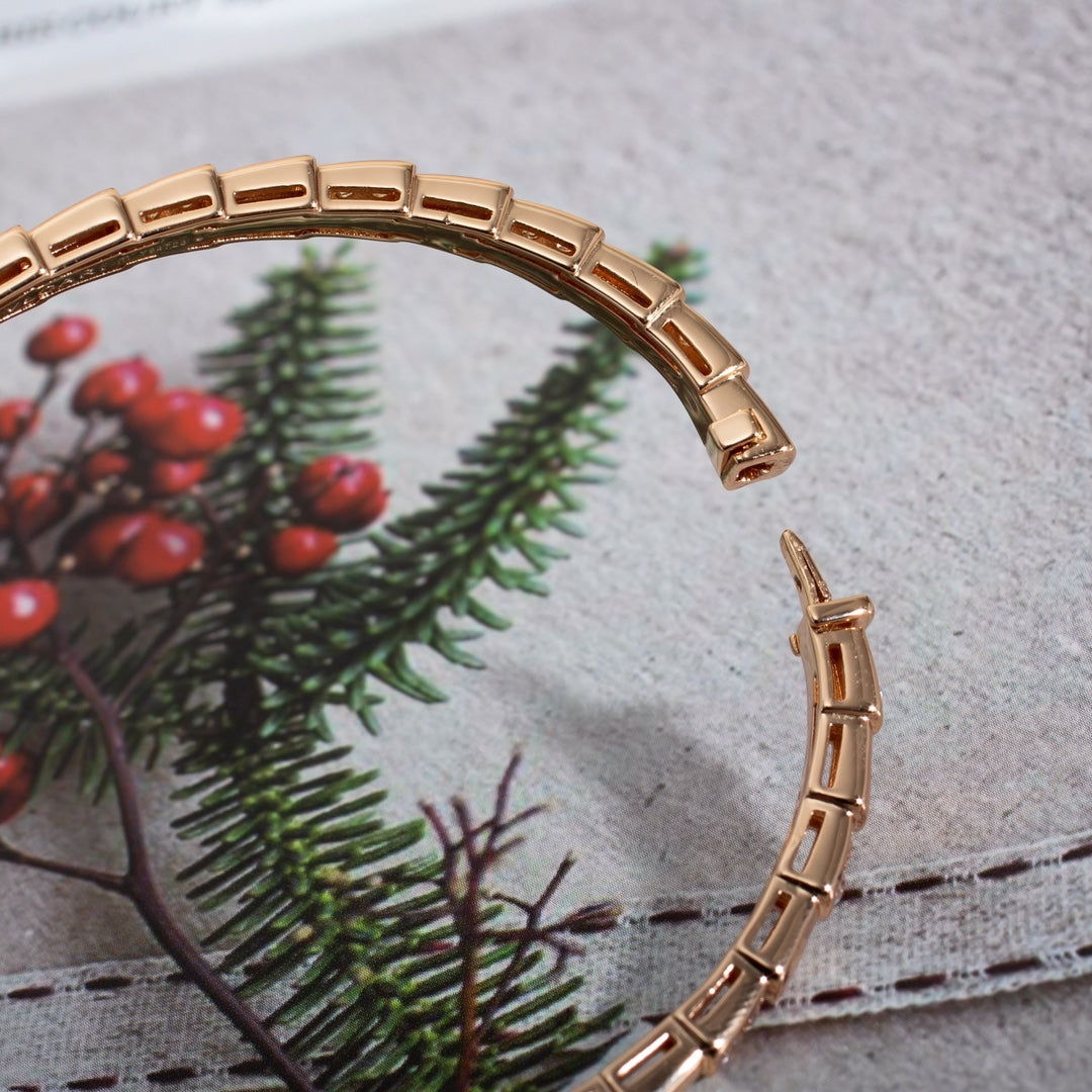 [AuraEcho Jewelry]SERPENTI BRACELET PINK GOLD DIAMOND