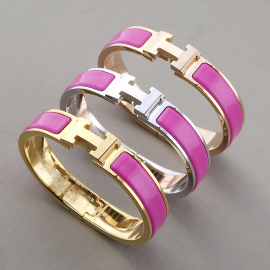 [AuraEcho Jewelry]H PURPLE BRACELET