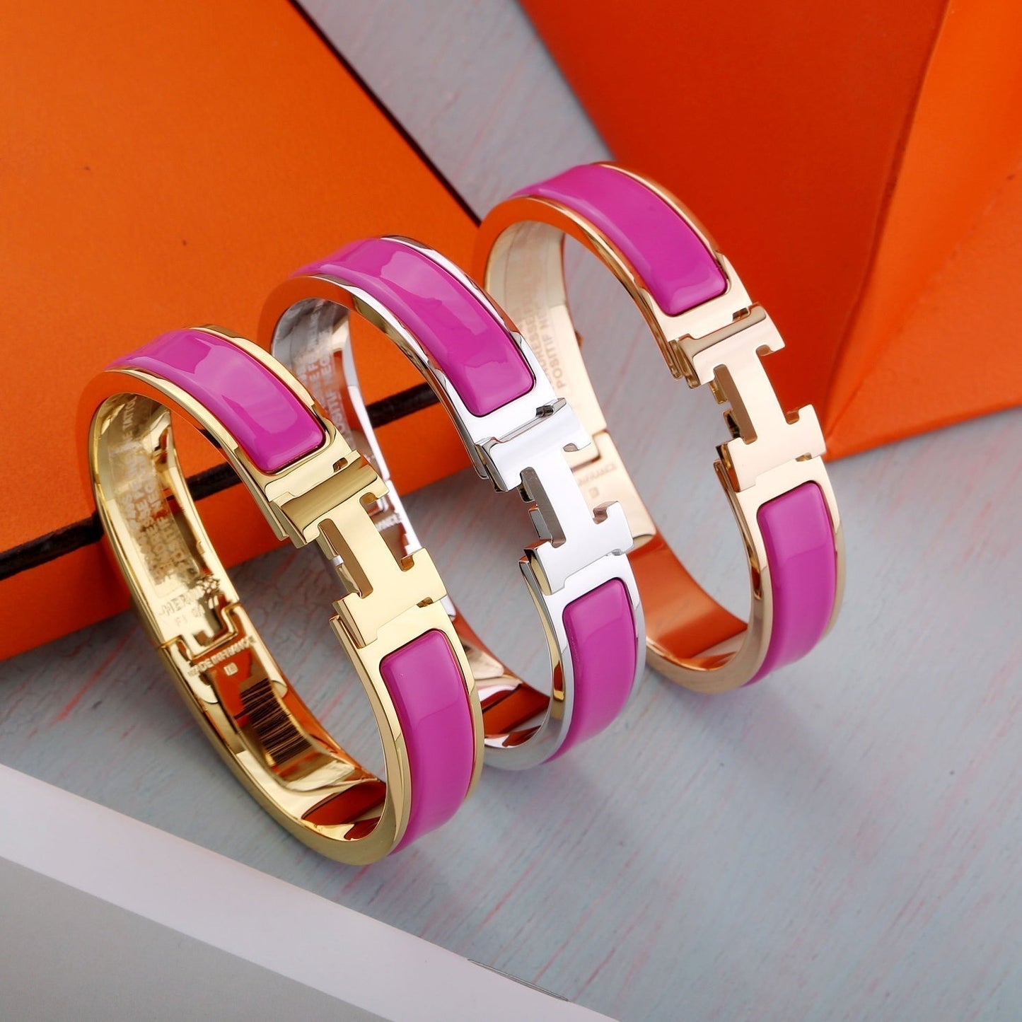 [AuraEcho Jewelry]H PURPLE BRACELET