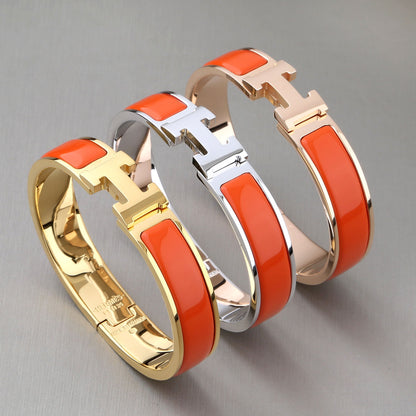 [AuraEcho Jewelry]H ORANGE BRACELET