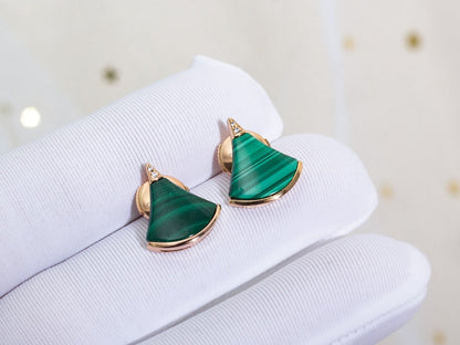 [AuraEcho Jewelry]DIVAS DREAM EARRINGS PINK GOLD
