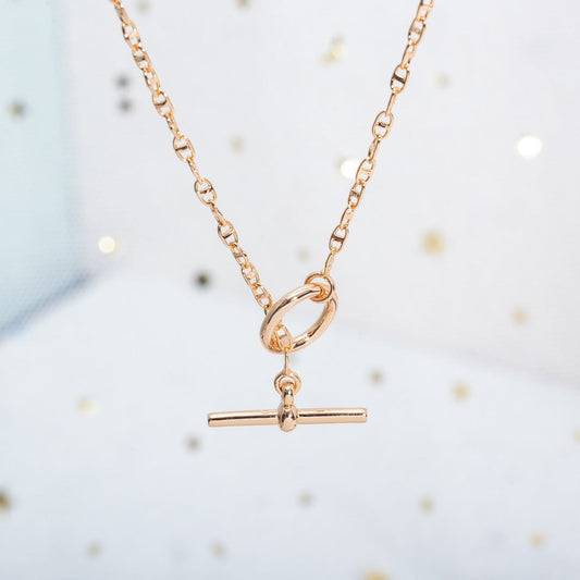 [AuraEcho Jewelry]ECHAPPEE NECKLACE PINK GOLD