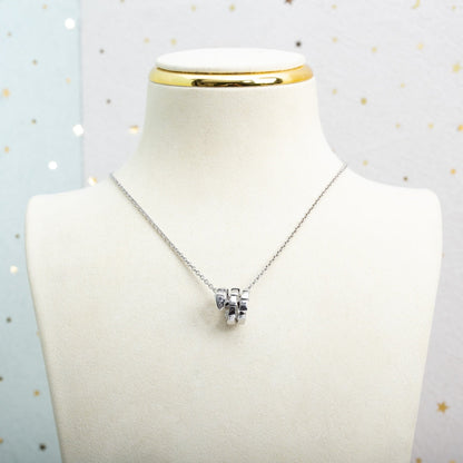 [AuraEcho Jewelry]SERPENTI SILVER NECKLACE DIAMOND